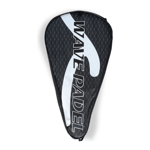 WAVE PADEL® Zwart Racket Padeltas - WhalePadel